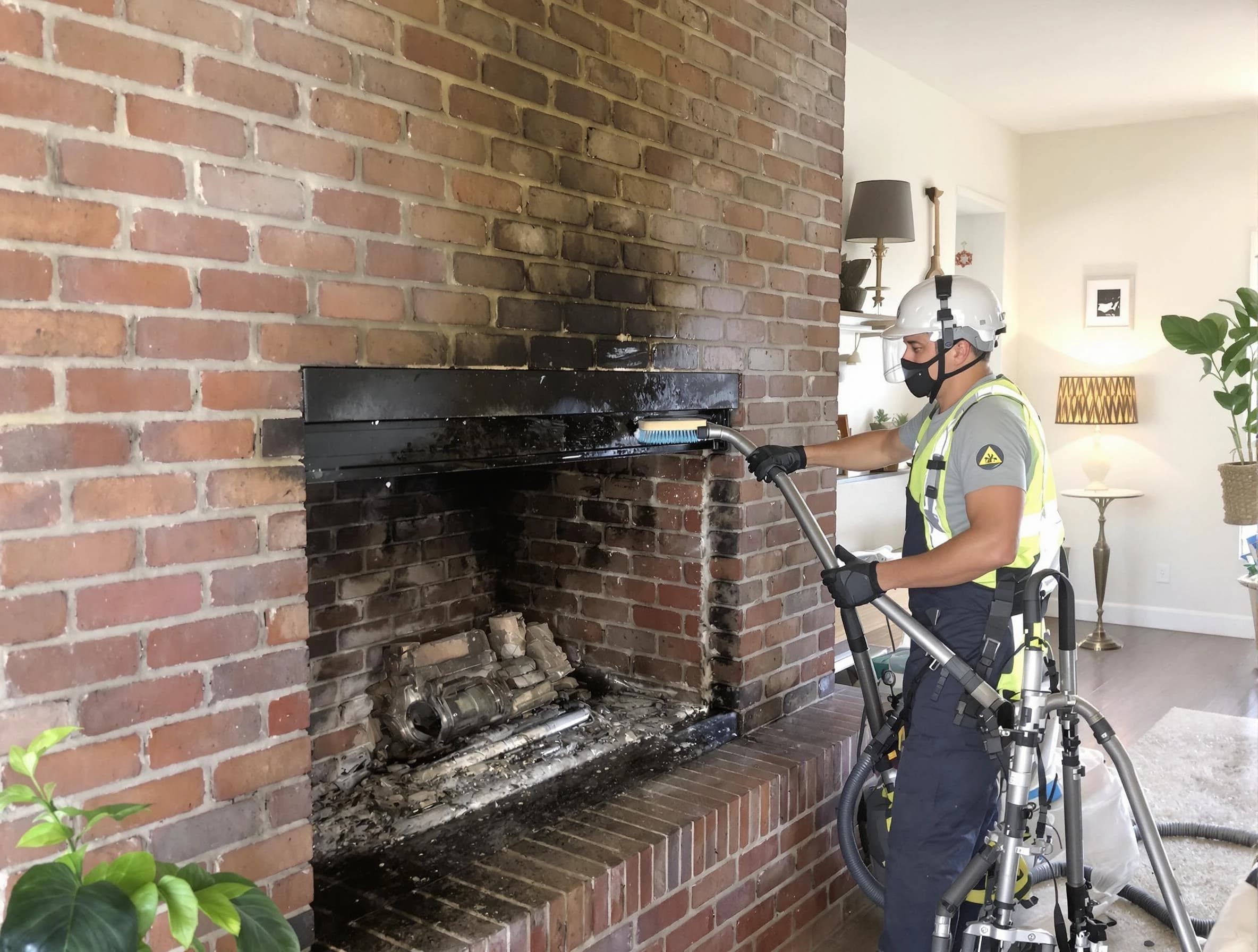 Centerville Chimney Sweep providing fireplace cleaning services in Centerville, TN