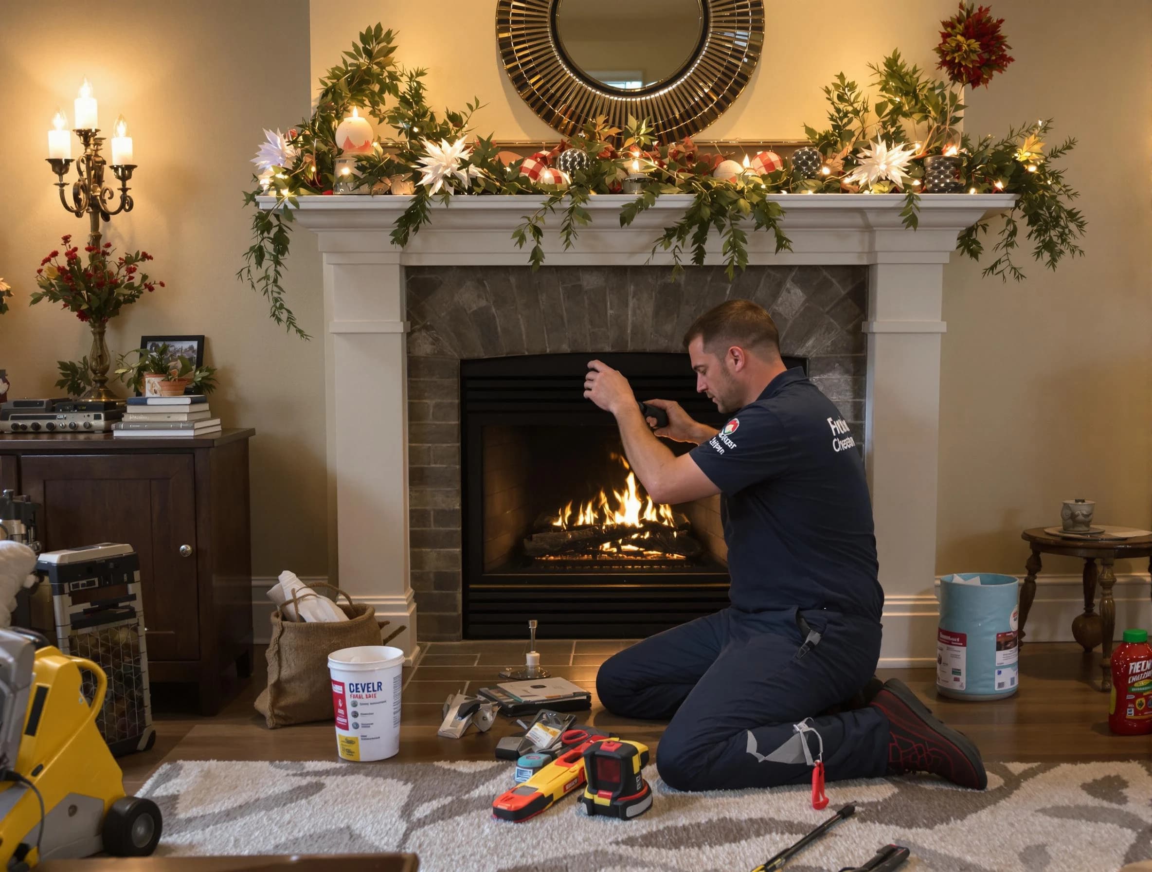 Centerville Chimney Sweep offering fireplace maintenance services in Centerville, TN