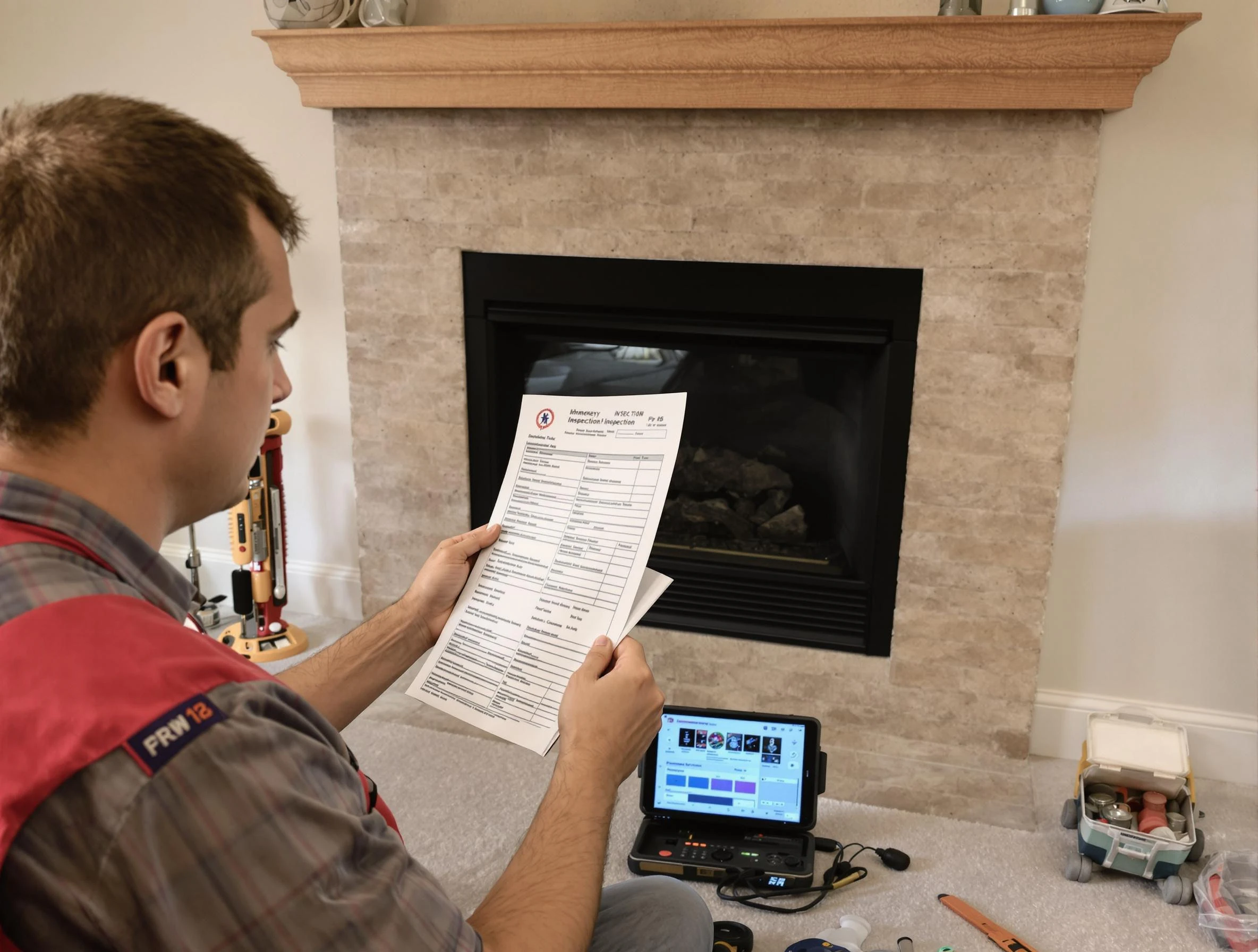 Thorough chimney inspection by Centerville Chimney Sweep in Centerville, TN